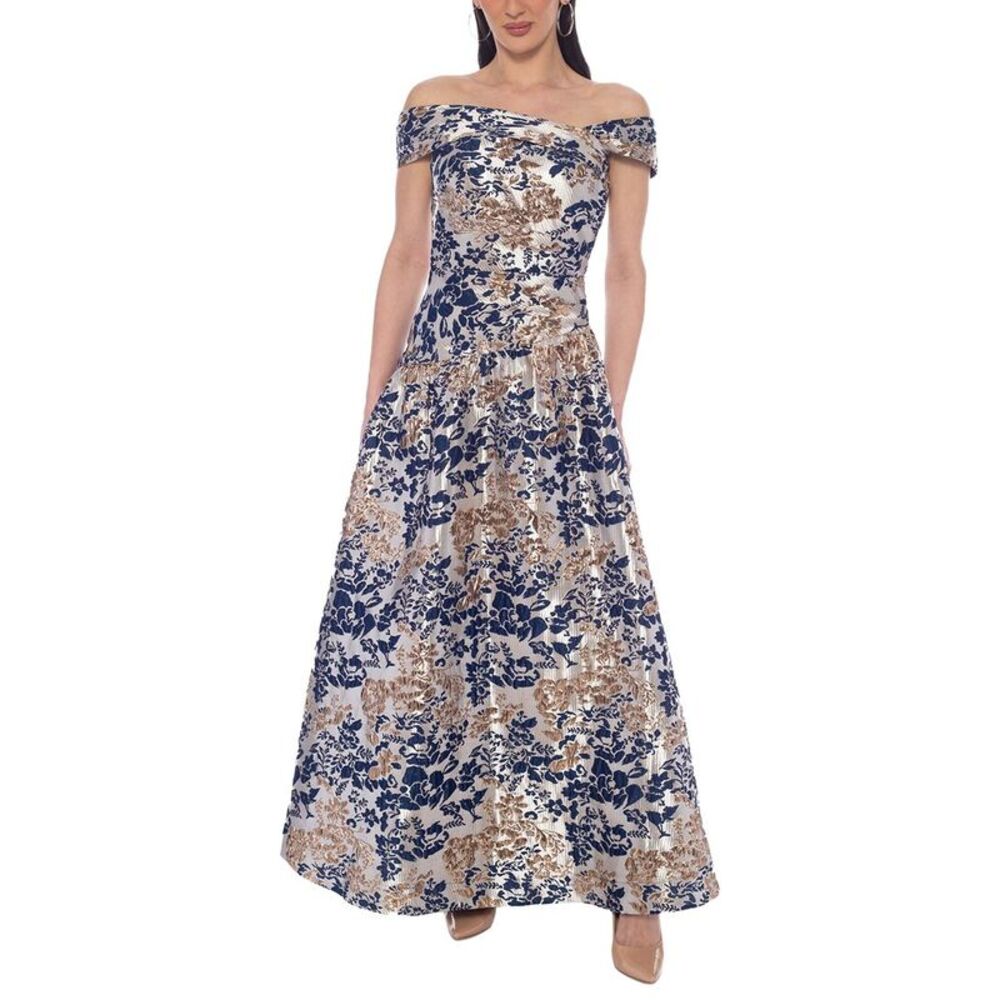 Oleg Cassini Womens Maxi Dress